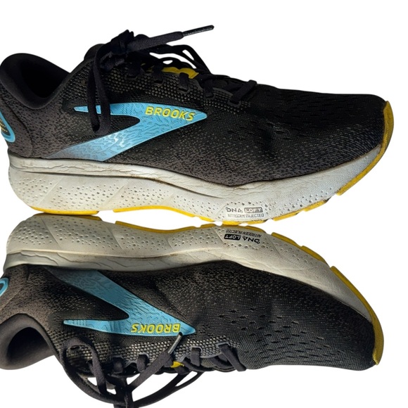 Brooks High End Ghost 16 Trail Running Men's 10 Black Running Shoes NICE - Picture 4 of 8